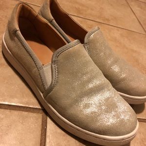 slip on UGG sneakers 6.5 silver